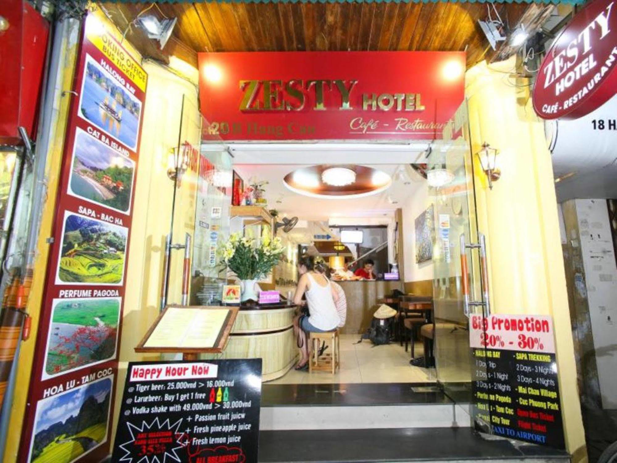 Hanoi Zesty Hotel Dış mekan fotoğraf